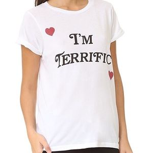 ♥️ WILDFOX I’M TERRIFIC CREW TEE ♥️